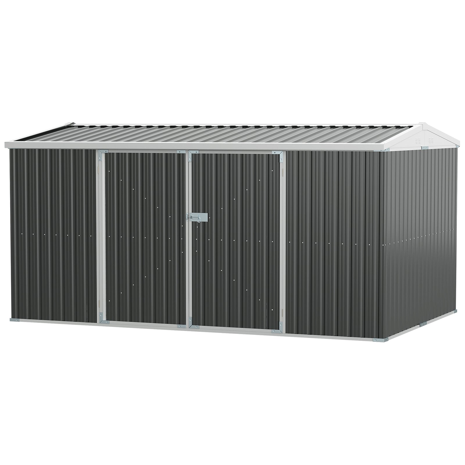 Outdoor Garden Storage Shed Steel Tool Storage Box
