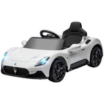 Maserati Mc20 Licensed 12v Kids Ride On Car W/ Remote | White