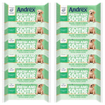 Hygiene Wipes Fresh & Soothe Aloe Enriched 36 Flushable Wipes | Set-of-12