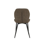 New York Dining Table With 4 Jaydn Leather Chairs | Grey