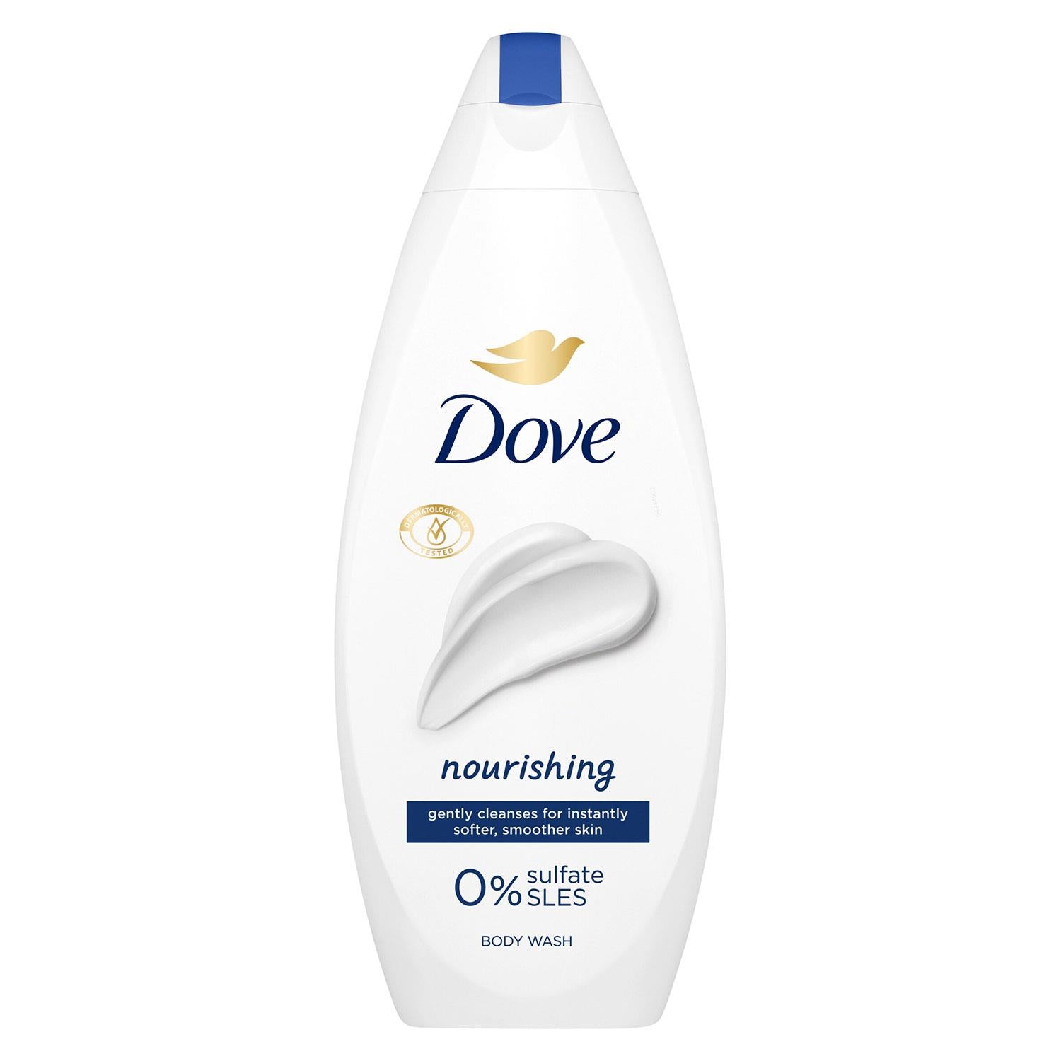 Nourishing Body Wash 0% Sulfate Sles For Softer & Smoother Skin 225ml, 6 Pack
