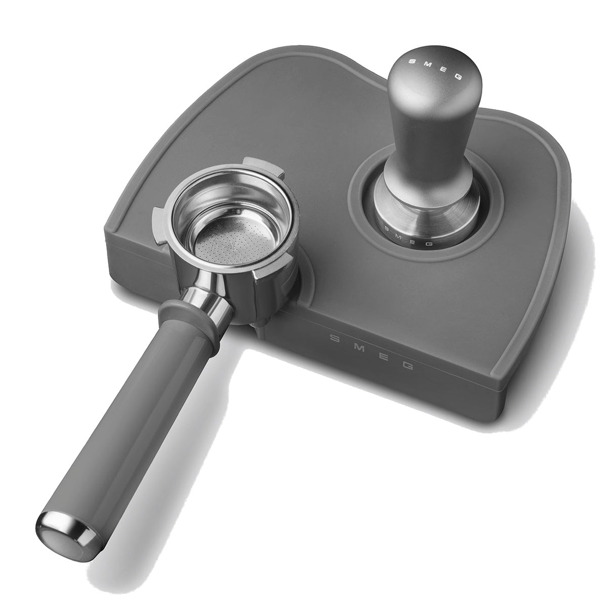 Ects01 Espresso Coffee Tamping Set For Ecf02 | Silver
