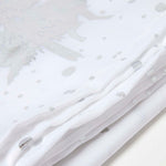 Silver Forest Christmas Table Cloth | 132 x 229cm | Silver