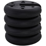 Set Of 4 Gazebo Tent Canopy Weight Sand Fillable Strong