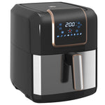 Air Fryer 1700w 6.5l With Digital Display Timer | One Size | Gold