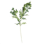 75cm Artificial White Starflower Display Ombre Glass Vase