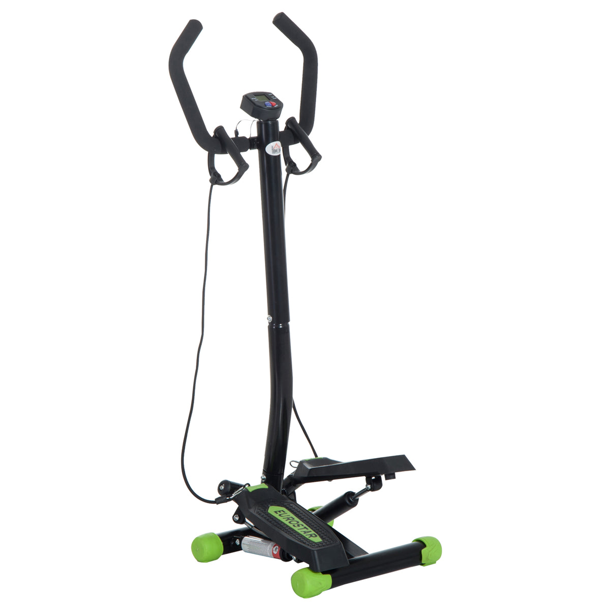 Twister Stepper Step Machine W/ Resistance Bands | Black