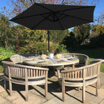 Cantilever Parasol & Fan Base | Black