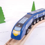 Wooden Replica of the High Speed 1 Train