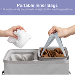 Dual Zone Laundry Basket