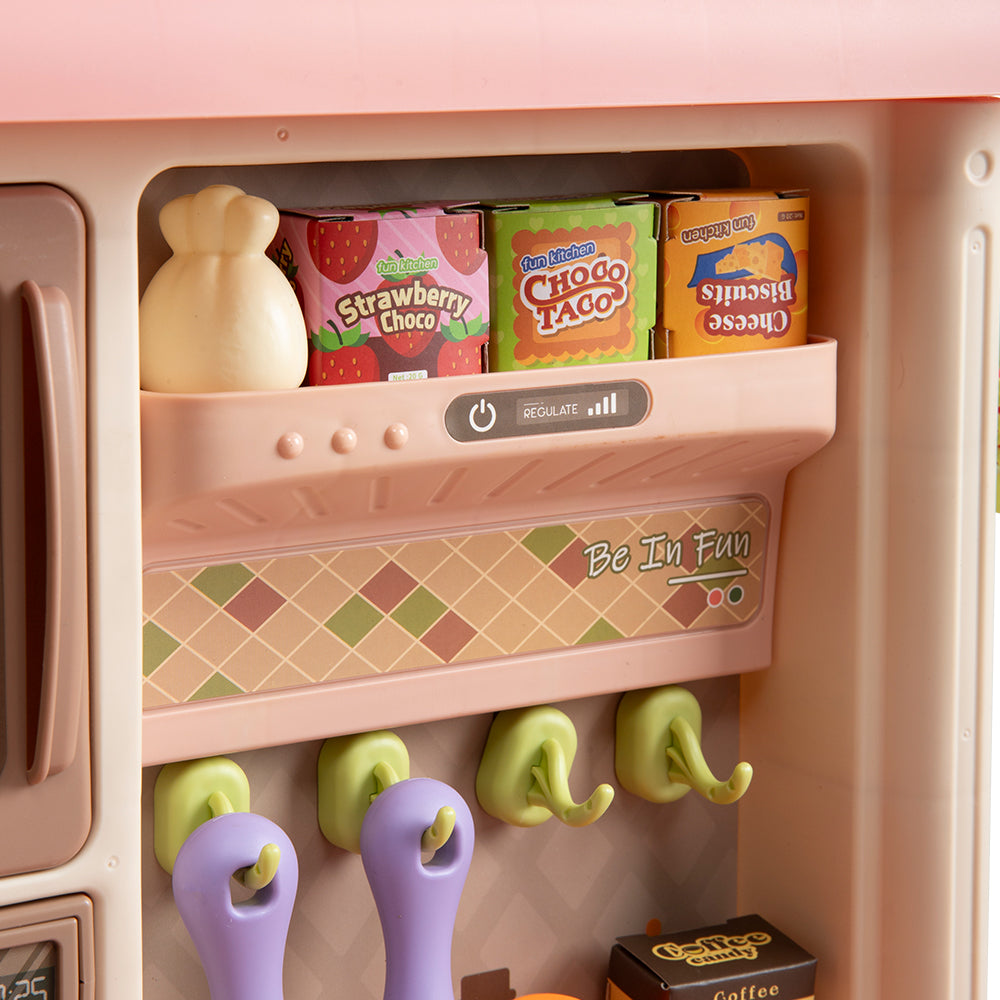 Kids Double-sided Kitchen And Washstand