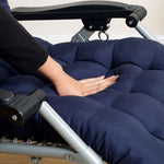 Thick Soft Comfortable Chaise Lounge Chair Cushion For Outdoor