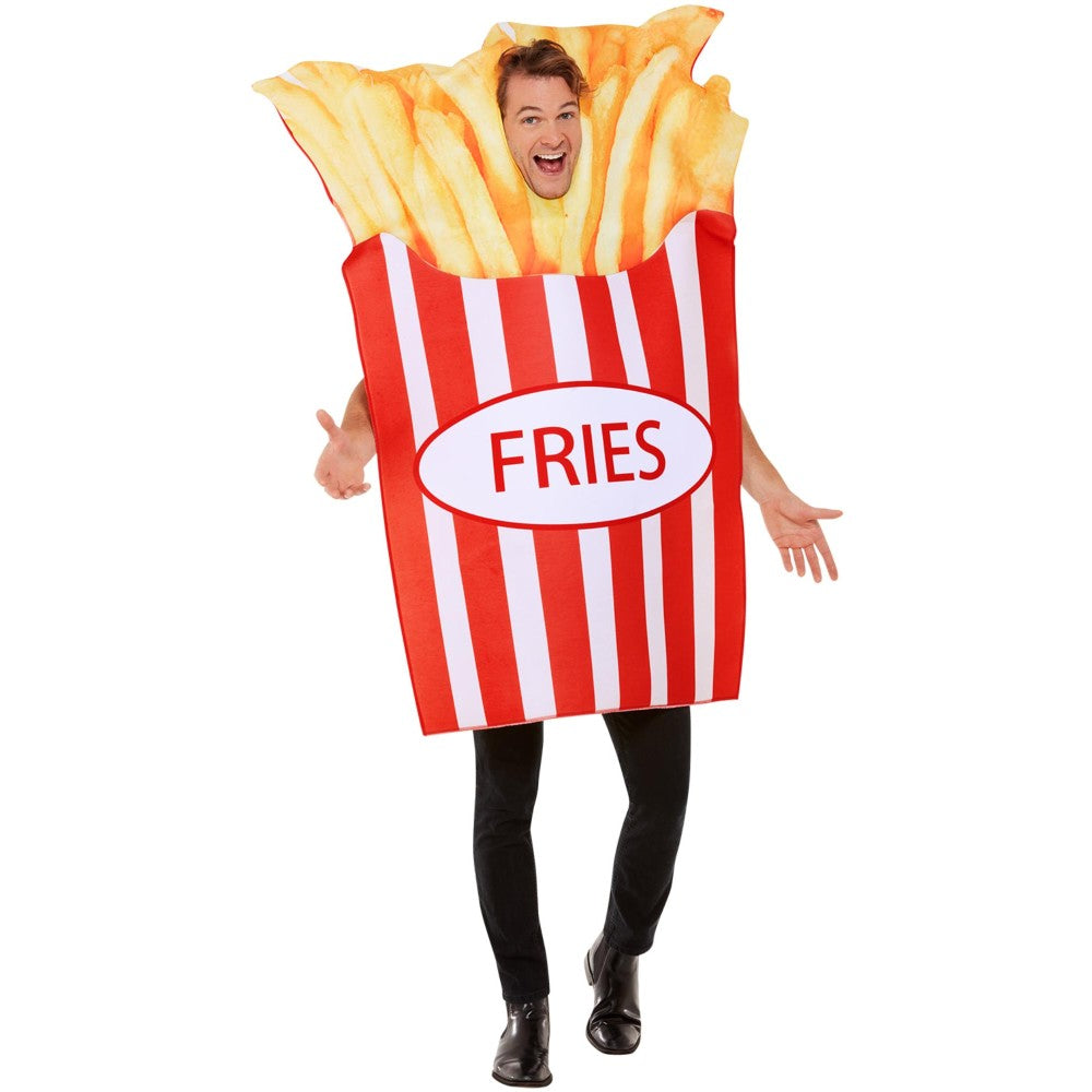 Fries Costume, Red & White