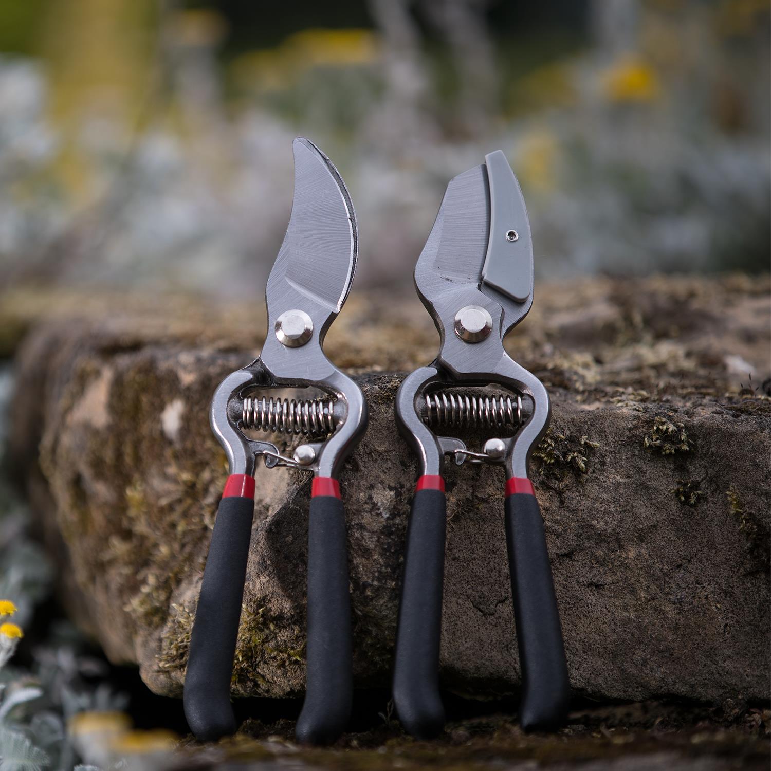 Gift Set Vintage Secateurs, Bypass & Anvil Twin Pack