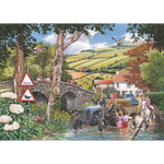 Fergie At The Ford - 1000 Piece Jigsaw Puzzle For Adults
