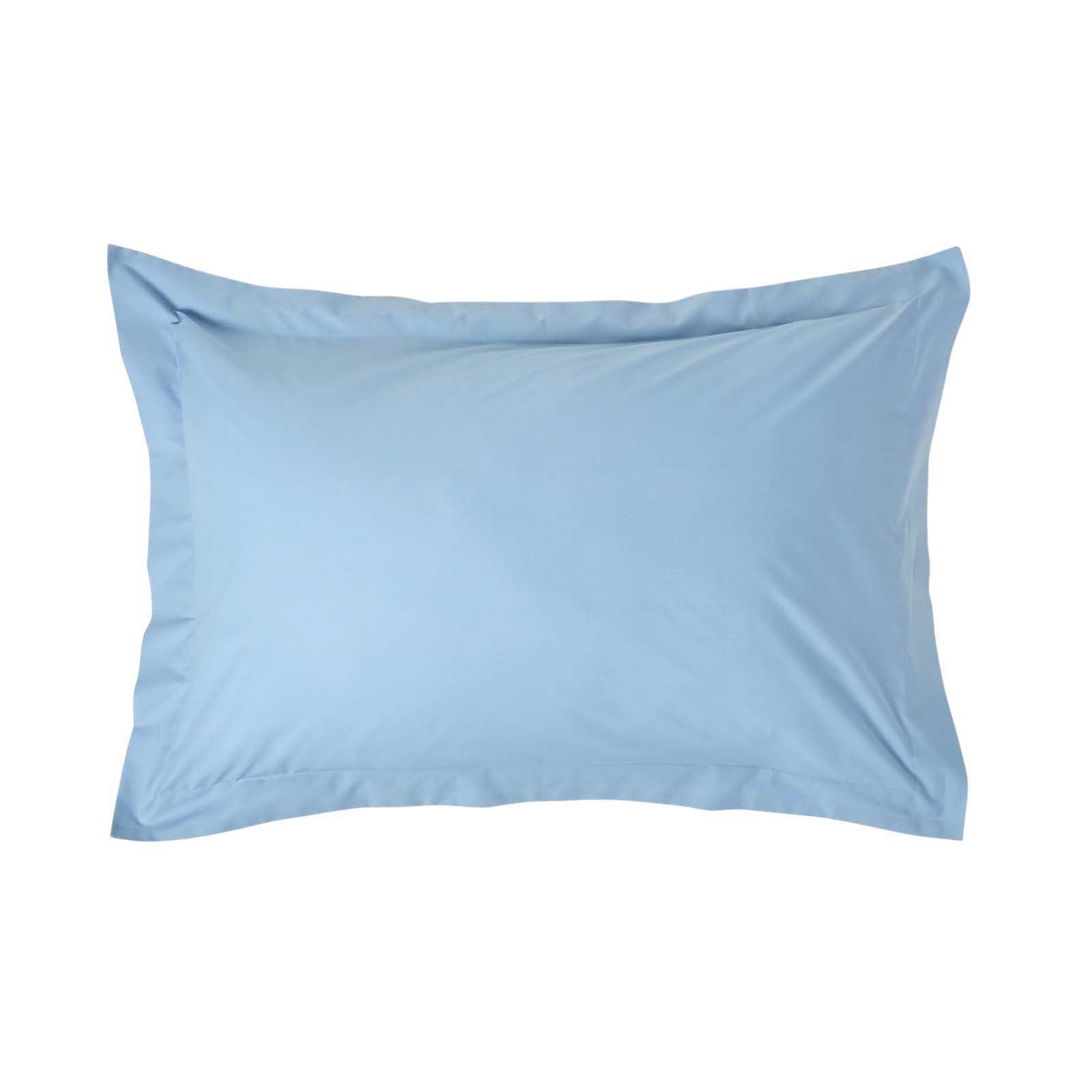 Egyptian Cotton Oxford Pillowcase 200 Tc | 48 x 74cm | Blue