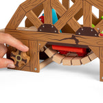 Rickety Bridge for Wooden Wild West Train Set