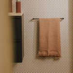 Towel Rail Matt Black Logic (60cm)