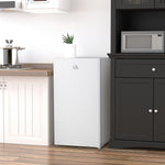 91l Freestanding Under Counter Fridge With Reversible Door | One Size | White
