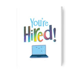 New Job 'you're Hired' Card Official Product