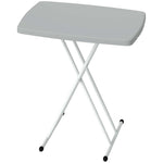 Folding Coffee Table, Height Adjustable Bistro Table | Charcoal Gray