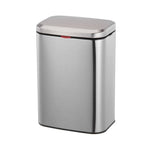 8l Stainless Steel Hanging Trash Bin With Lid Kitchen Garbage Can