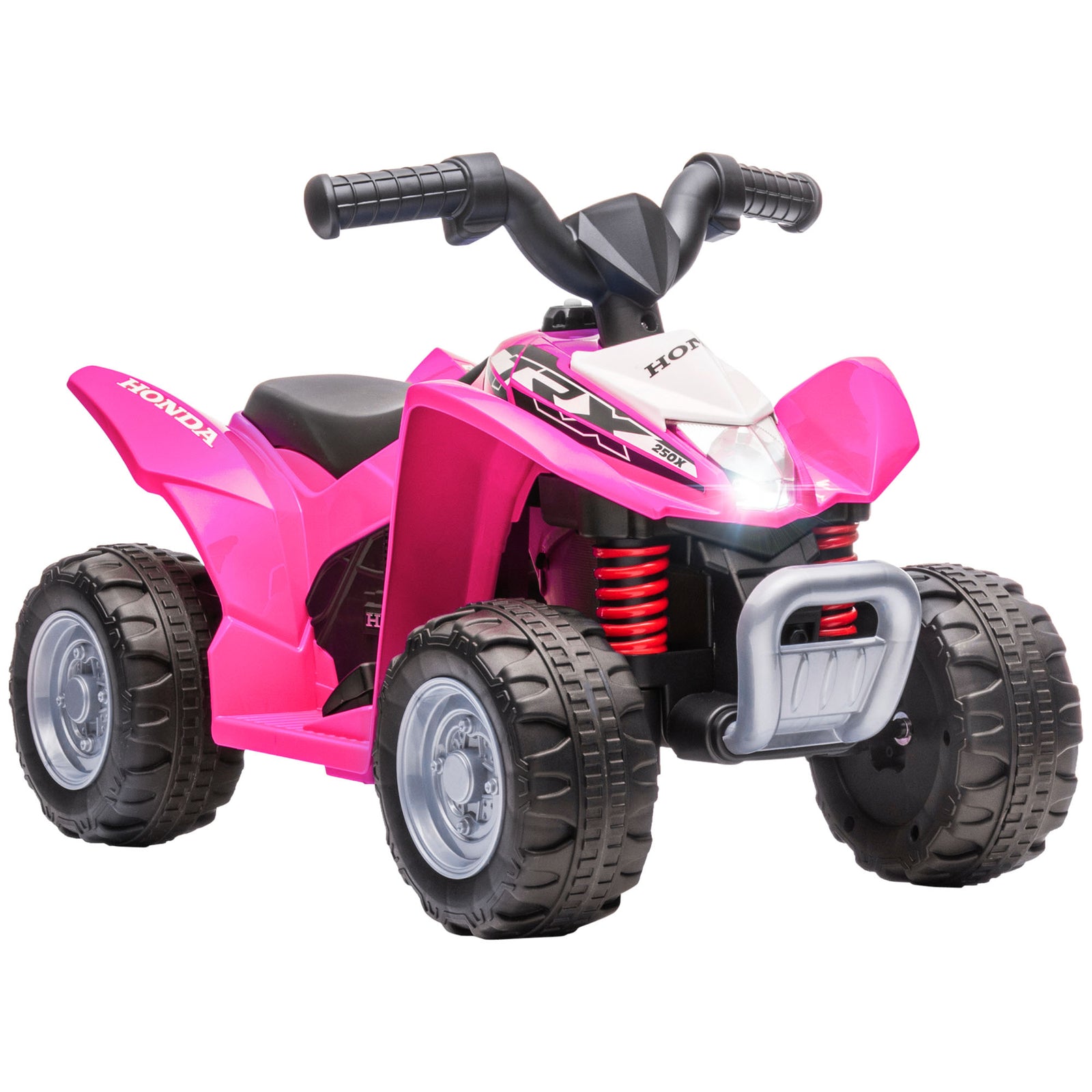 Honda Licensed Kids Electric Quad Bike 6v Atv Ride On 1.5-3 Years | Pink