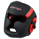 Boxing Headguard For Full Face Protection | Red