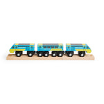 Wooden Replica of the Intercity 125 Train