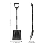 Portable Snow Shovel With D-shape Handle