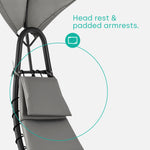 Bali Sun Lounger - Grey