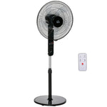 18" Oscillating Floor Fan Indoor Air Tower Standing W/ Rc