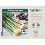 Spring Onion White Lisbon | 750 Seeds | Green & White