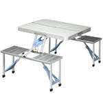 Portable Folding Camping Picnic Table Outdoor Chair Stools