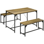 Modern Dining Table Set For 4 Space Saving Breakfast Table