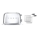 Tsf01, Tssr01 2 Slice Toaster With 2-sandwich Racks Set | Silver