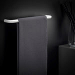 Towel Rail, White Matt, Wall-mounted, 40 Cm. Collection Bwc
