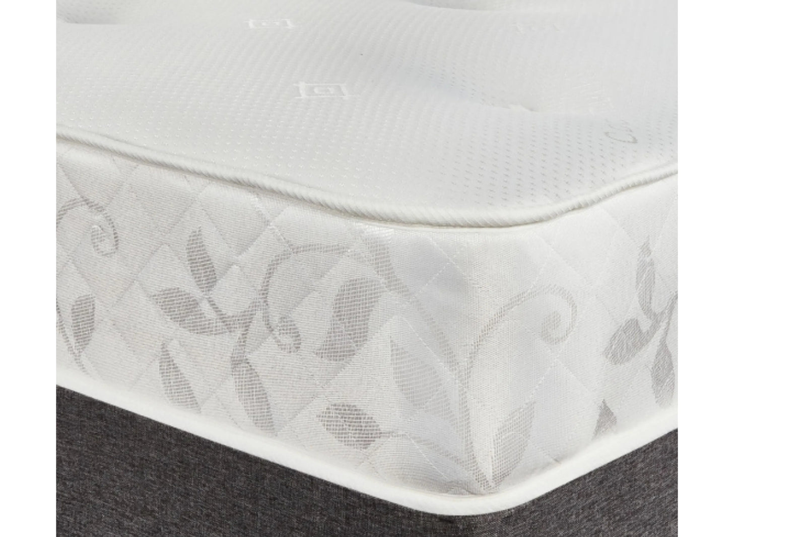 Leafy Westminster Memory Top Mattress - Medium Support | Small Double | White