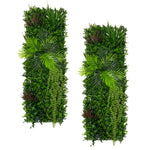 Alina Artificial Wall Tile X 2 | 50cm x 150cm | Green