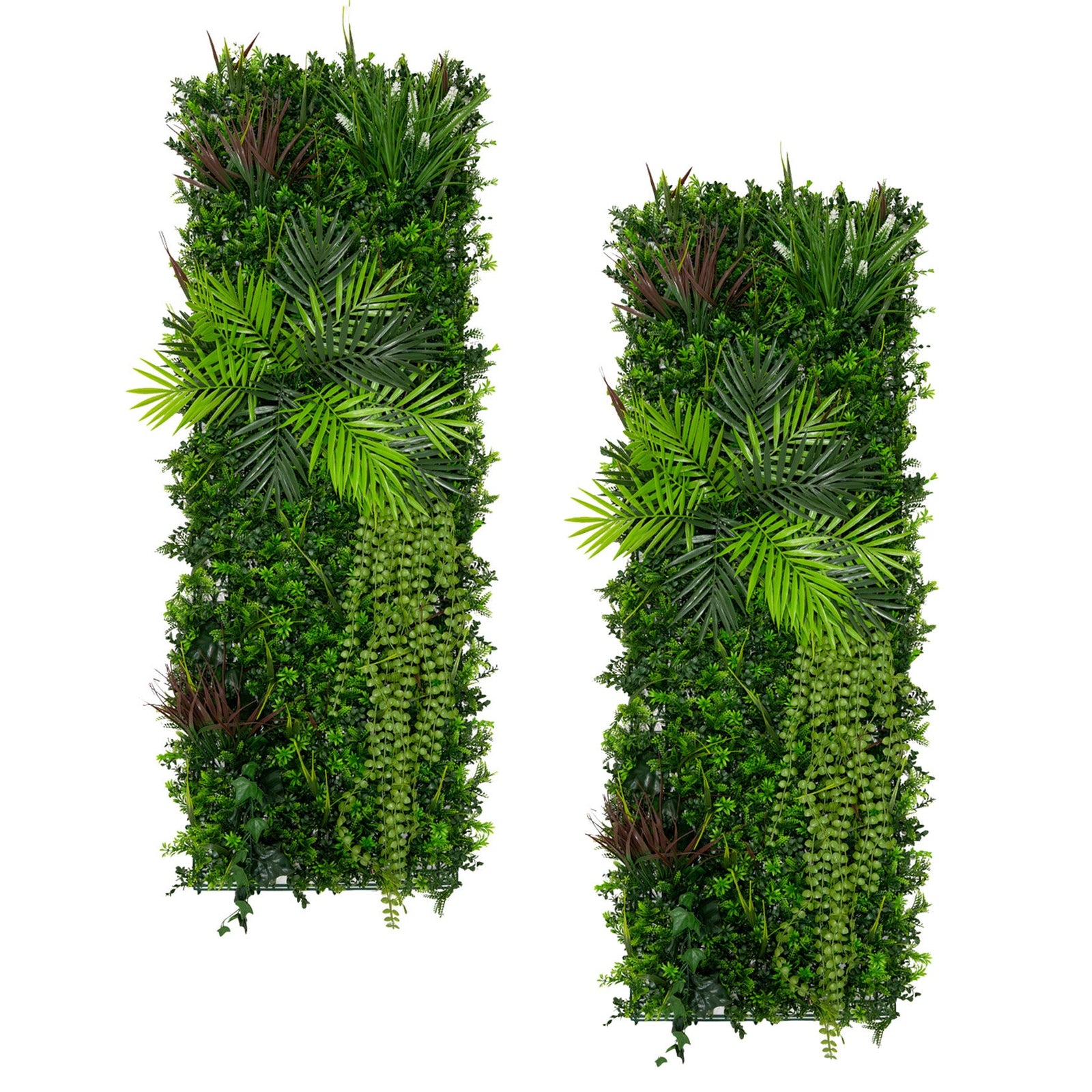 Alina Artificial Wall Tile X 2 | 50cm x 150cm | Green