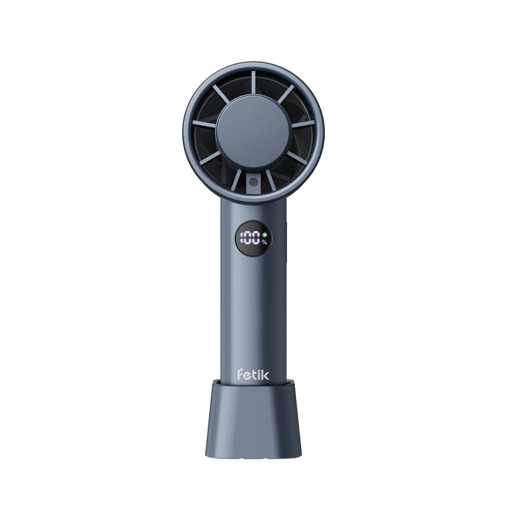 Portable Handheld Fan – 12h Long Battery Life, 3600mah Usb Rechargeable Mini Fan | Black