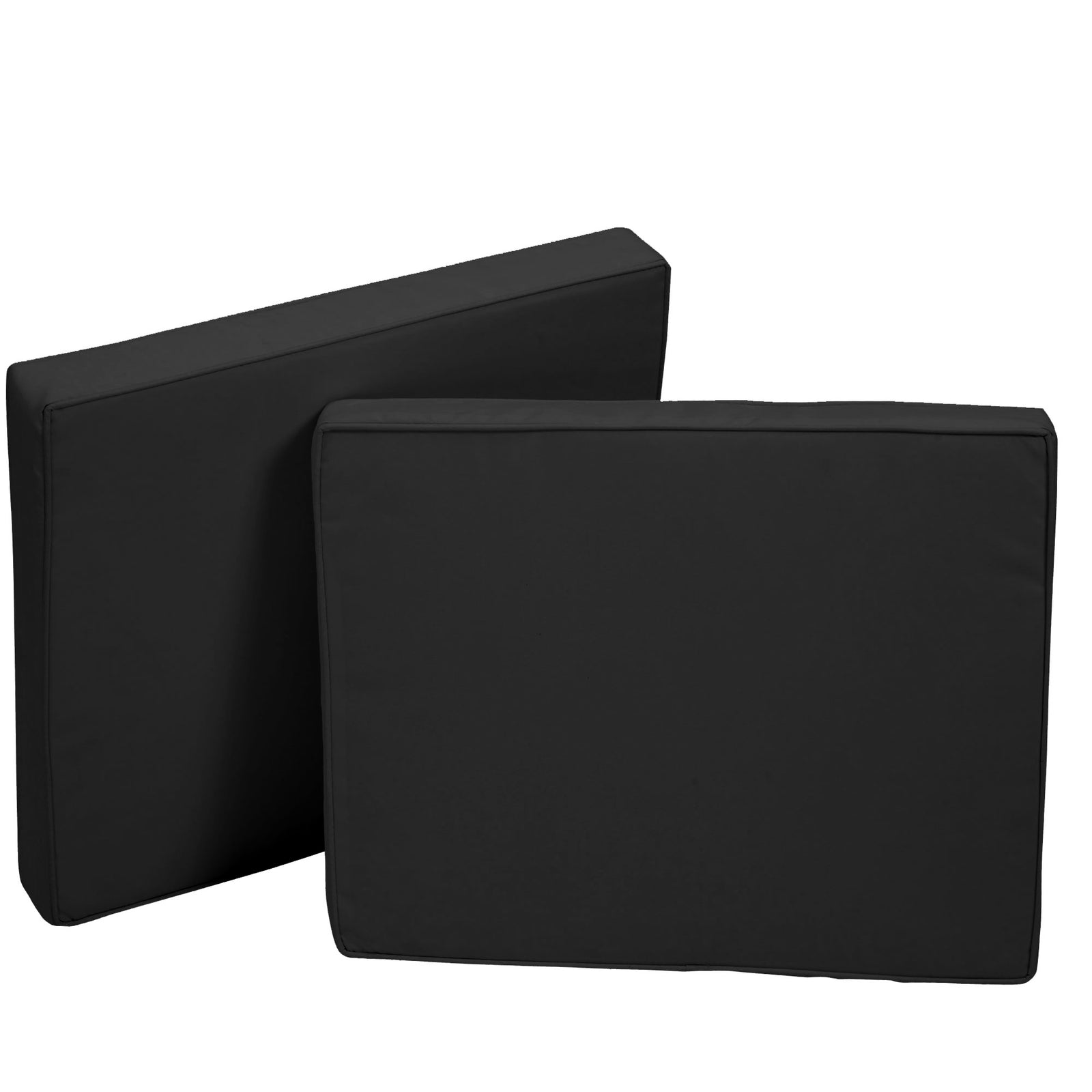 Outdoor Seat And Back Cushion Set Replacement Cushions | Black