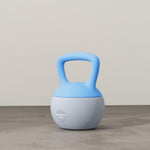 Kettlebell W/ Soft Body, Non-slip Handle | 10kg | Light Blue