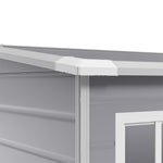 5x4ft Durable Outdoor Plastic Storage Shed With Floor – Weatherproof Garden & Patio Organizer For Tools & Equipment