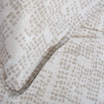 The Lyndon Company Toca Broken Texture Cotton Printed Duvet Cover Set