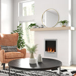 HOMCOM Stainless Steel Bioethanol Fire, Ethanol Fireplace Insert
