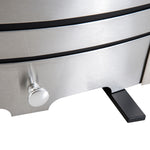 Electric Fireplace Stainless Steel 2kw Heater Led Fire Flame