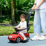 Bentley Bentayga Licensed Baby Push Car W/ Under Seat Storage | Red
