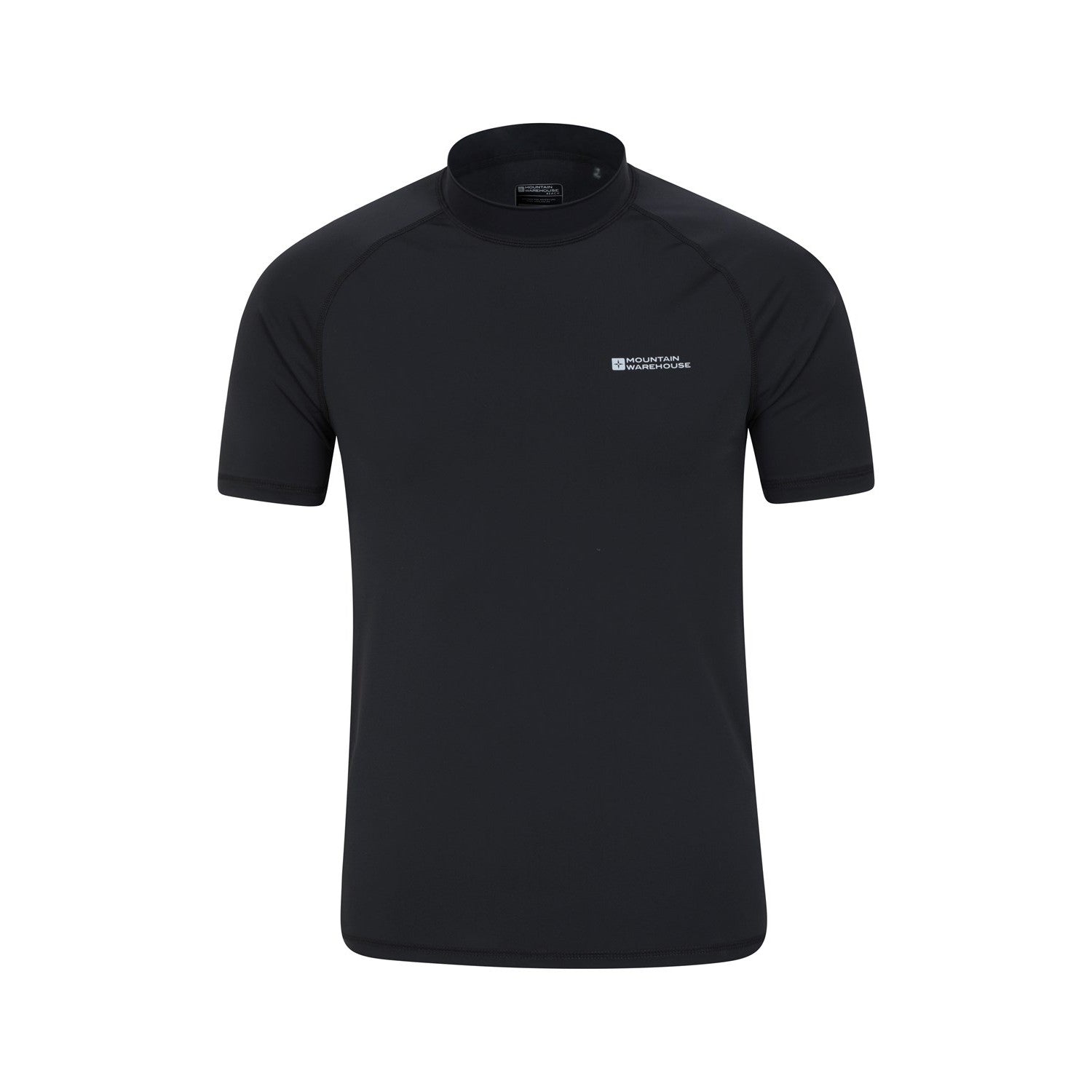 Mens Uv Protection Rash Guard | Extra Large | Black