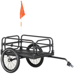 Bike Trailer Wagon With Suspension Black
